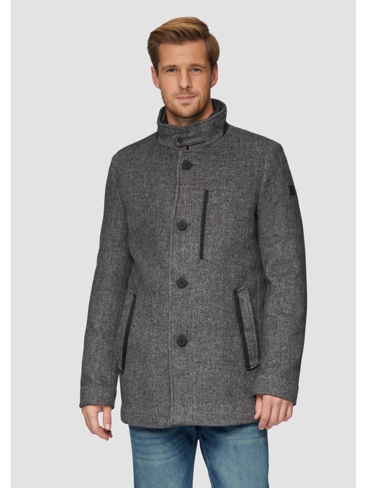 

Зимняя куртка s.Oliver Outdoor-Mantel langarm, серый