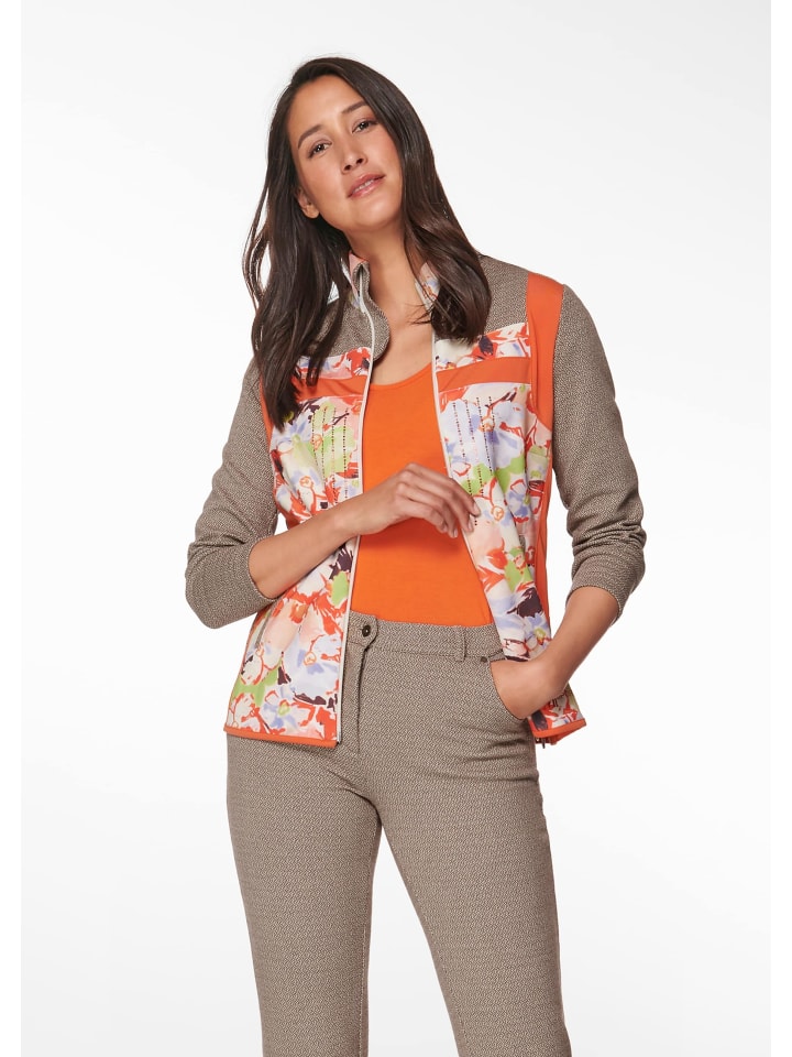 

MADELEINE Спортивная куртка цвета мускатного ореха / разноцветная