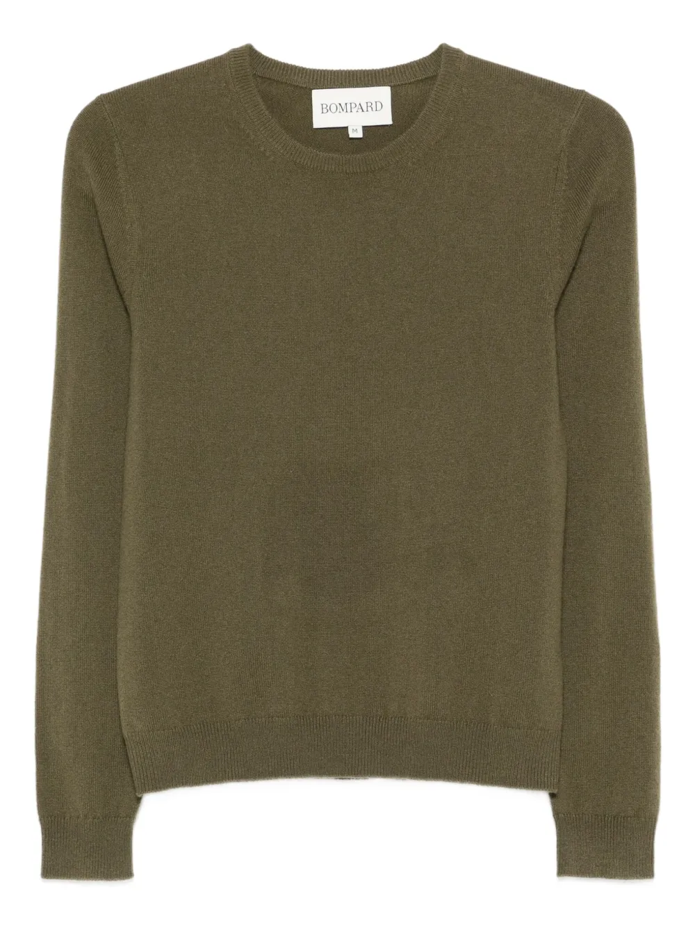 

Кашемировый свитер с круглым вырезом Eric Bompard, зеленый