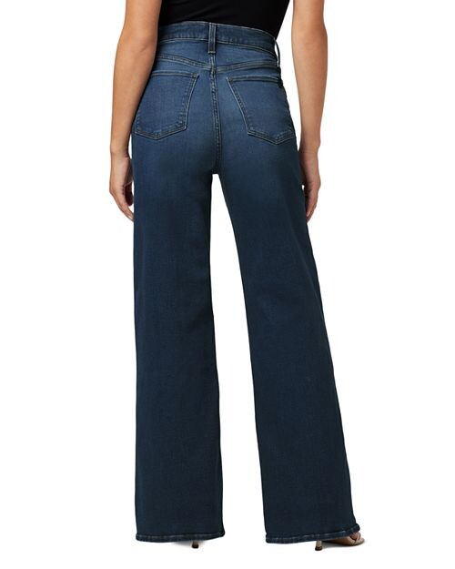 Широкие эластичные джинсы с высокой посадкой Mia Petite цвета Exhale Joe's Jeans, цвет Blue — фото 2
