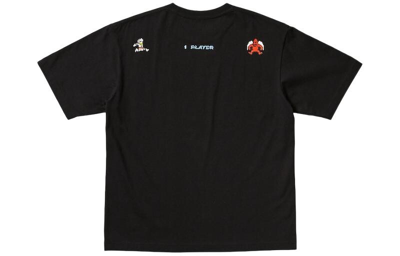 Футболка совместная с Kosuke Kawamura X Capcom, унисекс, черная Uniqlo, черный — фото 2