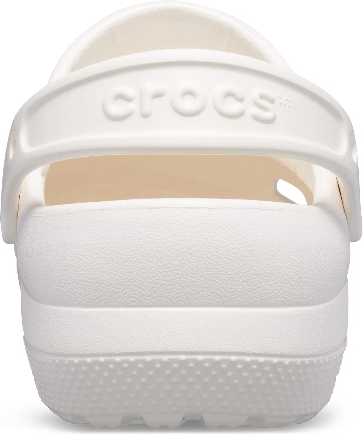 Детские классические сабо Crocs унисекс с изображением тыквы-фонаря, White — фото 2
