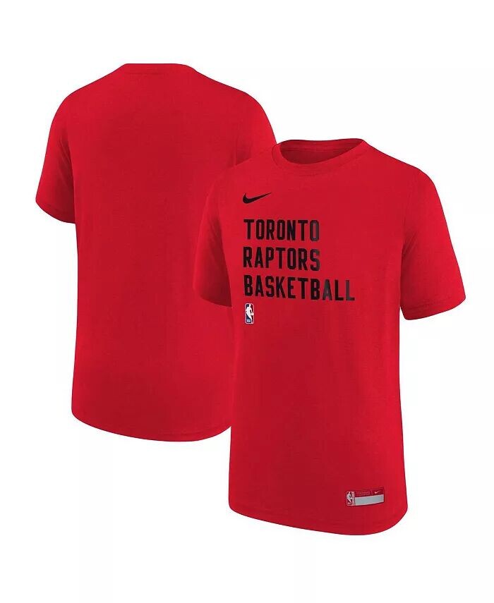 

Красная футболка Big Boys Toronto Raptors Essential Practice Nike, красный