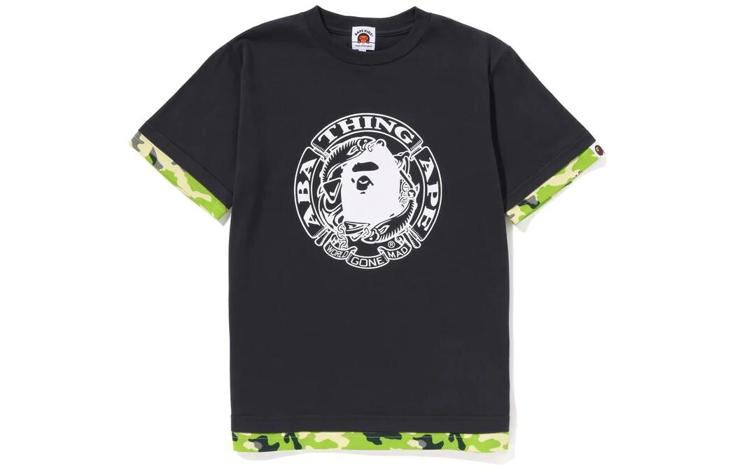 

Детская футболка A Bathing Ape, цвет Charcoal