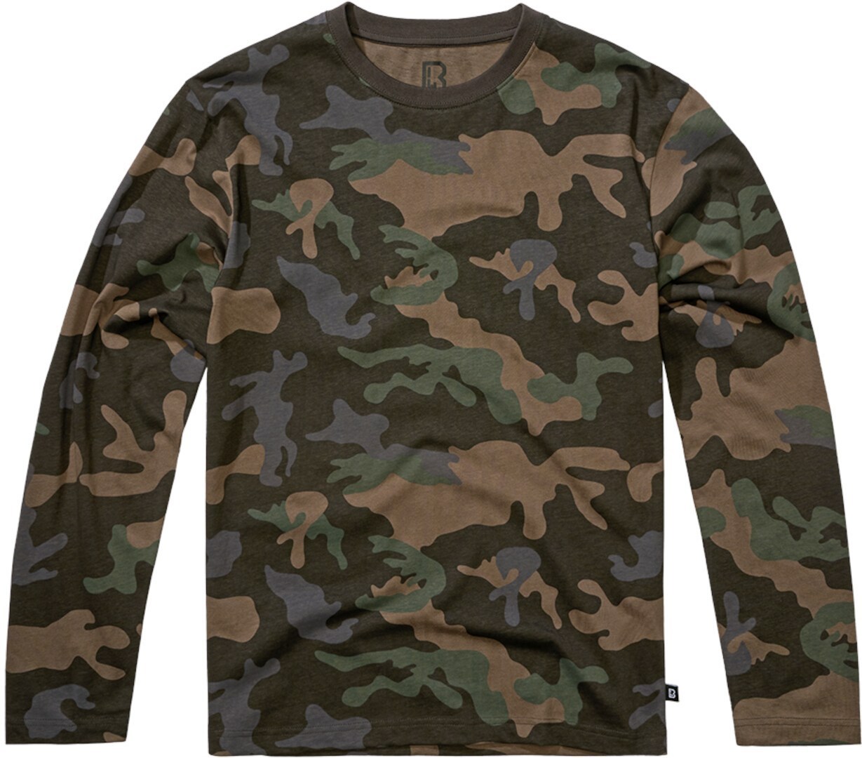 

Лонгслив Brandit Premium Longsleeve Shirt, темный кмуфляж
