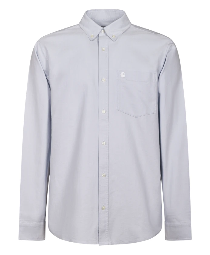 

Футболка с длинными рукавами и логотипом C Carhartt Wip, синий