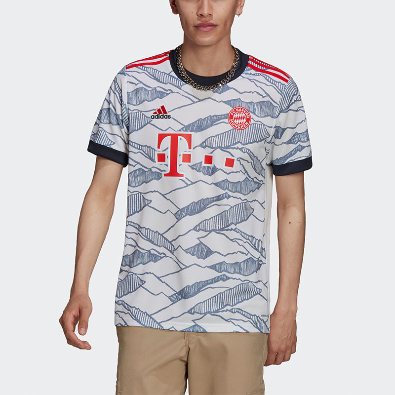 Джерси adidas FC Bayern 21/22 Third Jersey 'White' — фото 4