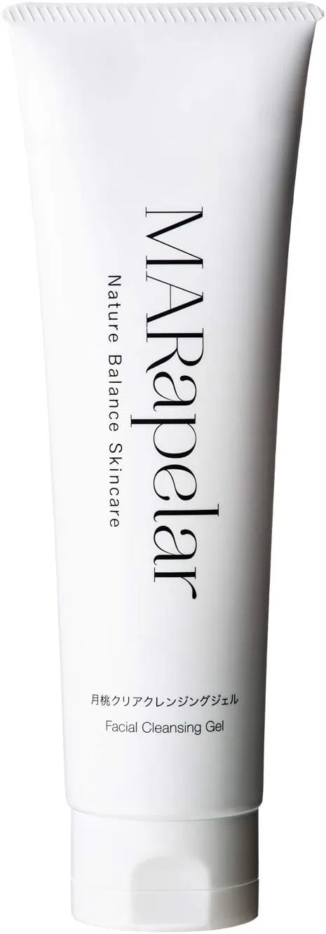 Гель для умывания Marapelar — Очищающий гель для лица Moon Peach Clear Cleansing Gel со скрабом, 140 г