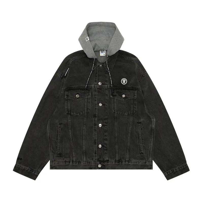 

Aape Куртка с капюшоном и нашивкой логотипа, Black BK L