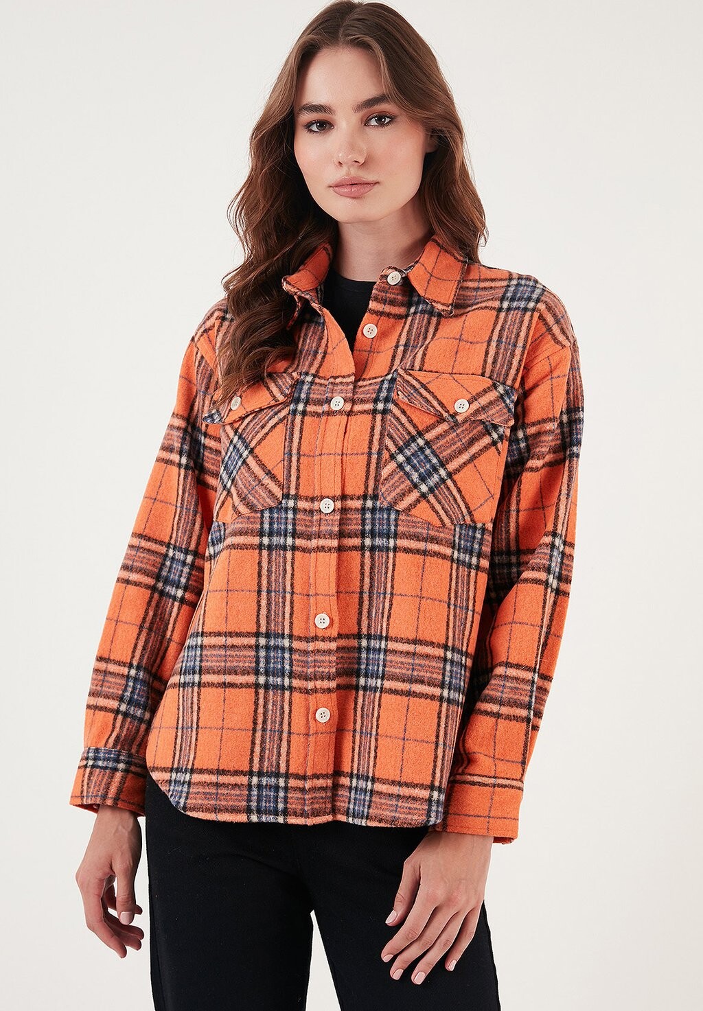 

Блузка-рубашка LELA, цвет orange