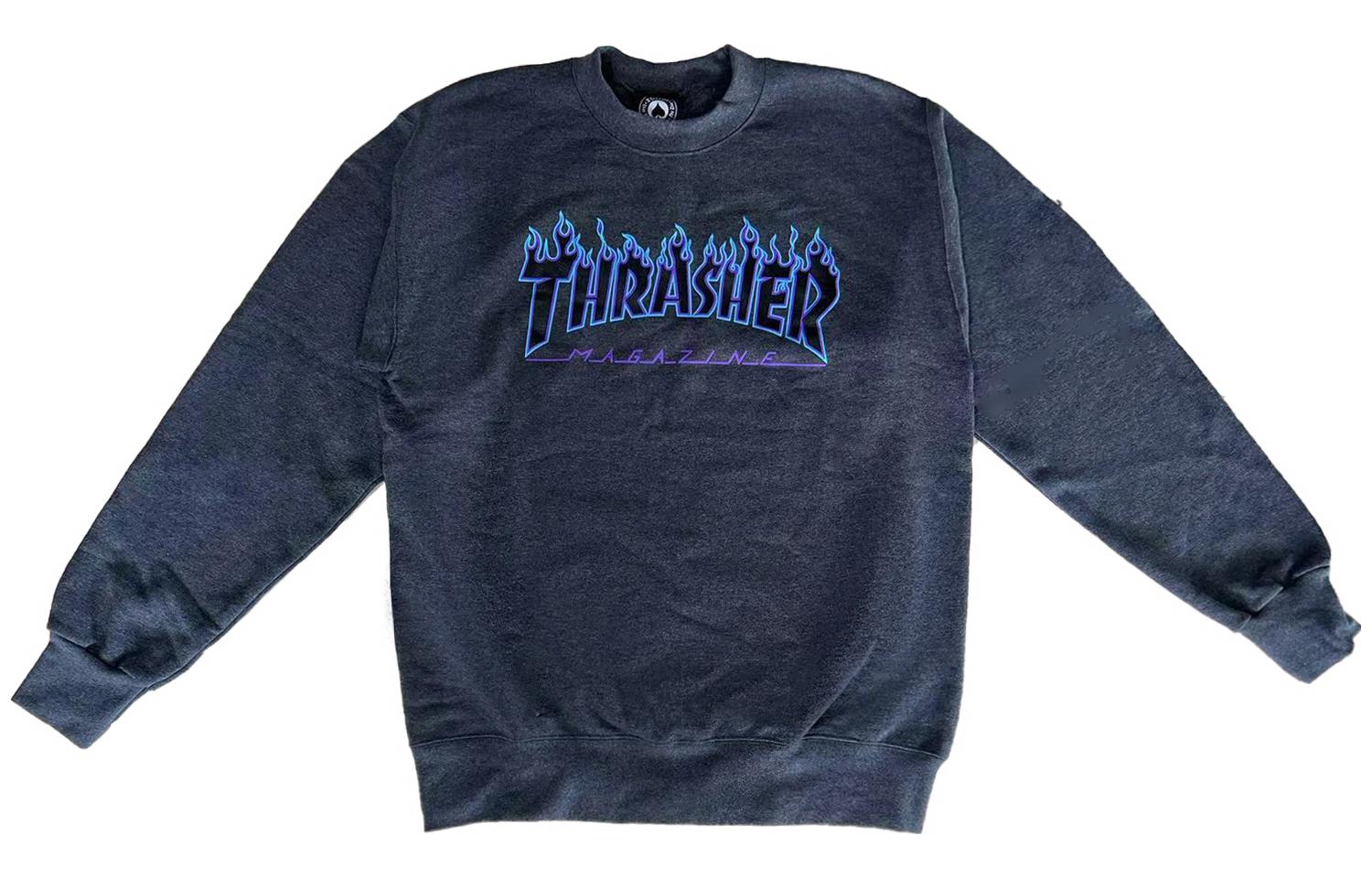 

Свитшот унисекс серый Thrasher