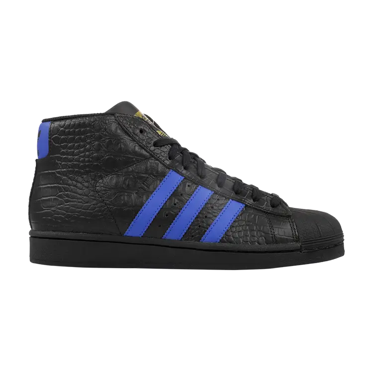 

Кроссовки Adidas Pro Model J 'Core Black Crown Royal', синий