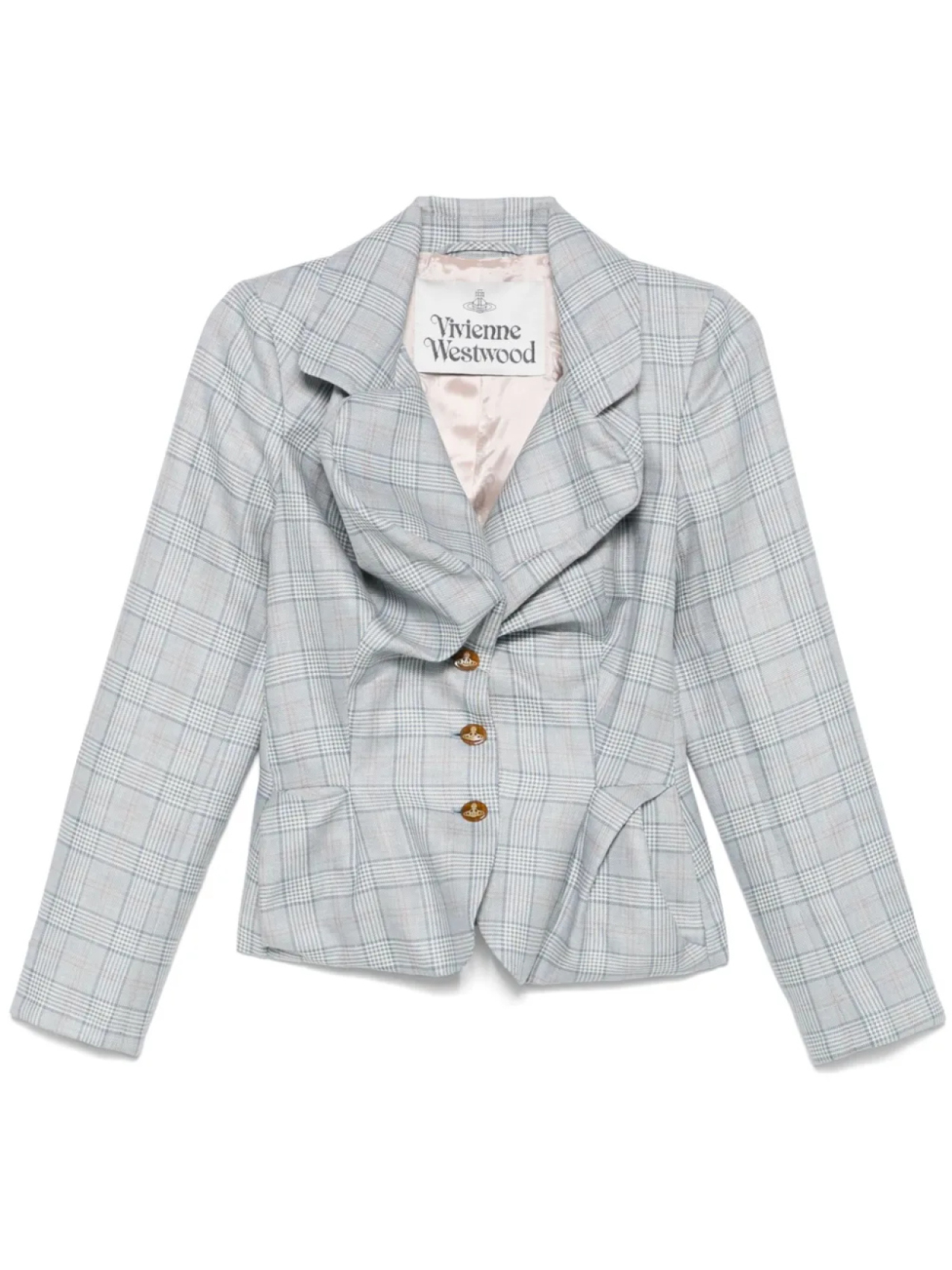 

Vivienne Westwood блейзер Drunken, серый
