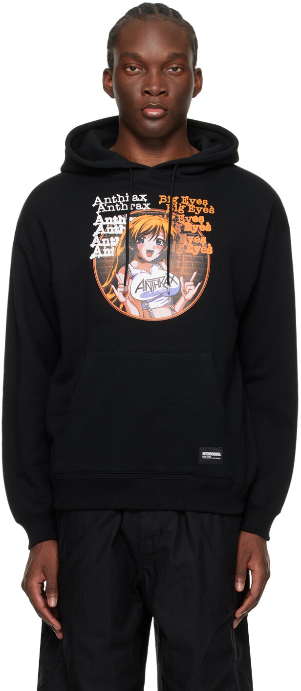 

Черная худи Sweatparka Neighborhood, цвет Black