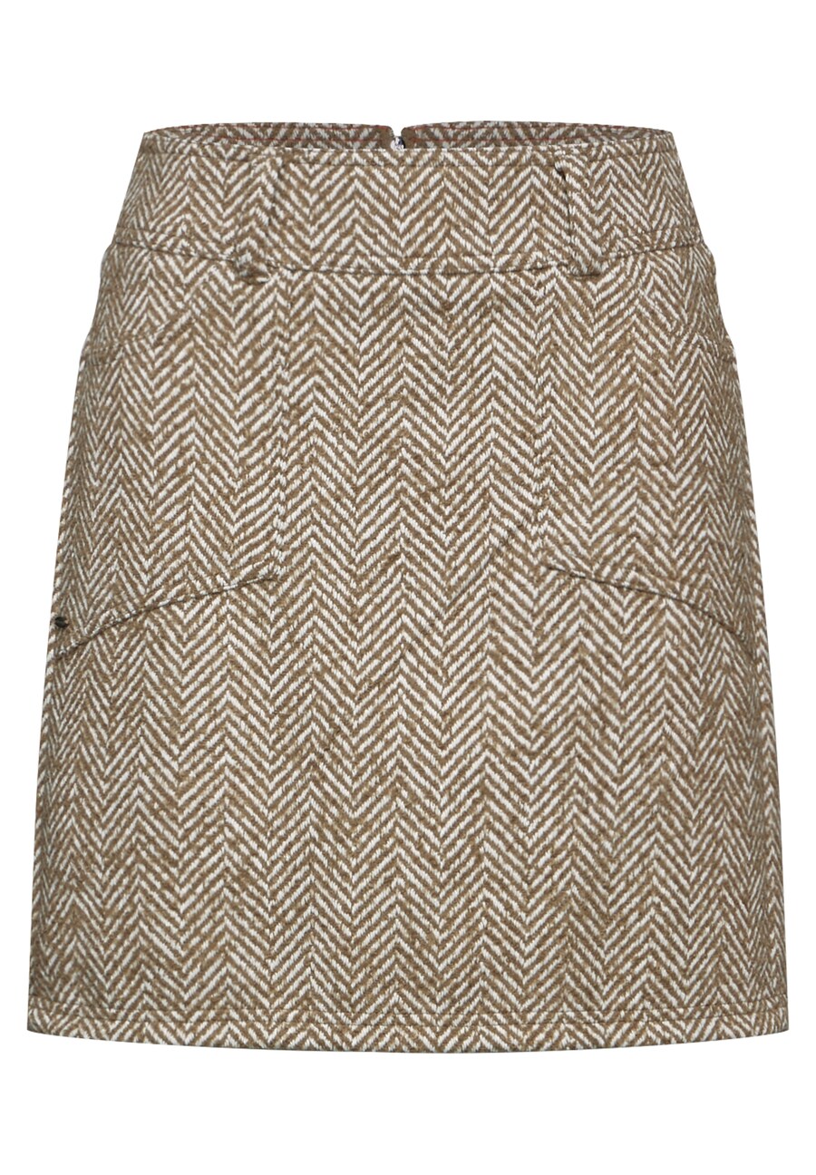 

Юбка мини STREET ONE Skirt, цвет mocha