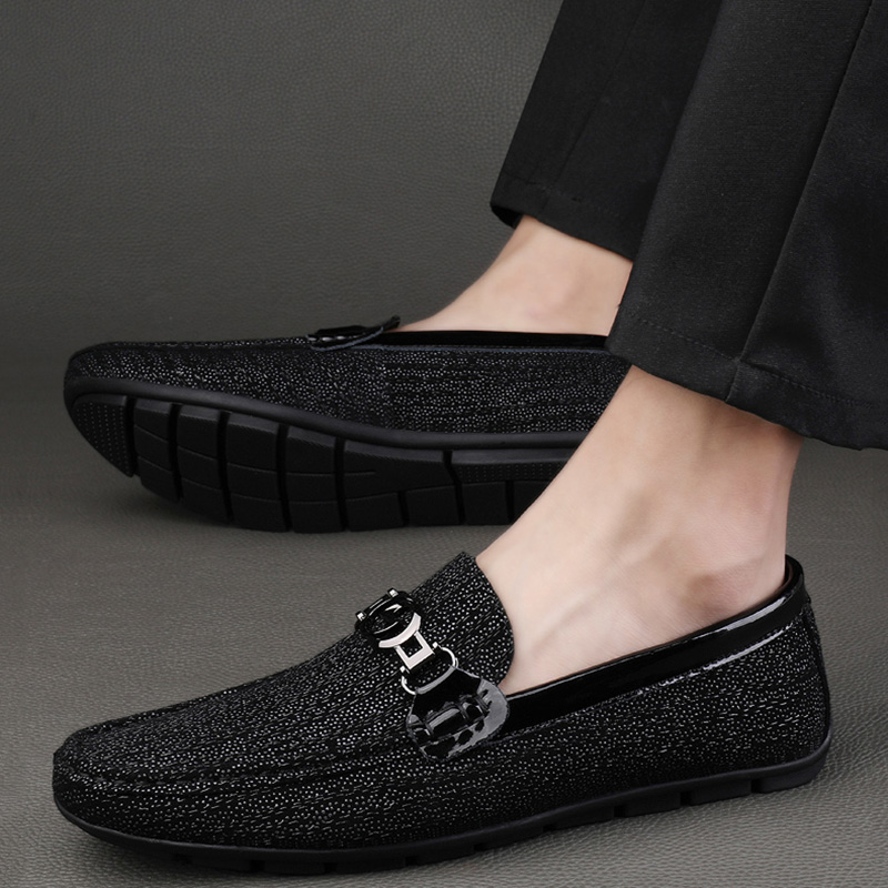 SENJIALUO Мужские повседневные кеды Nike Low Top черно-синие, цвет Blue — фото 4