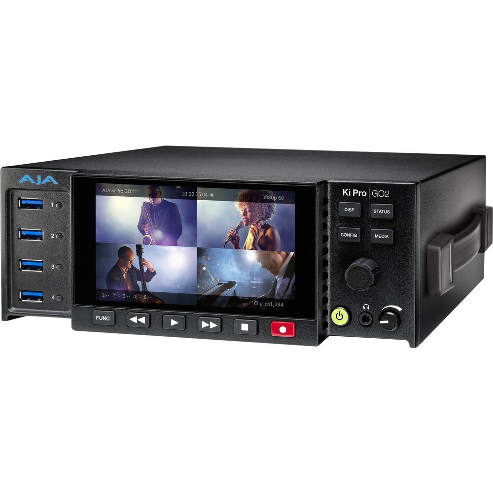 

Многоканальный рекордер/плеер AJA Ki Pro GO2 H.264/H.265