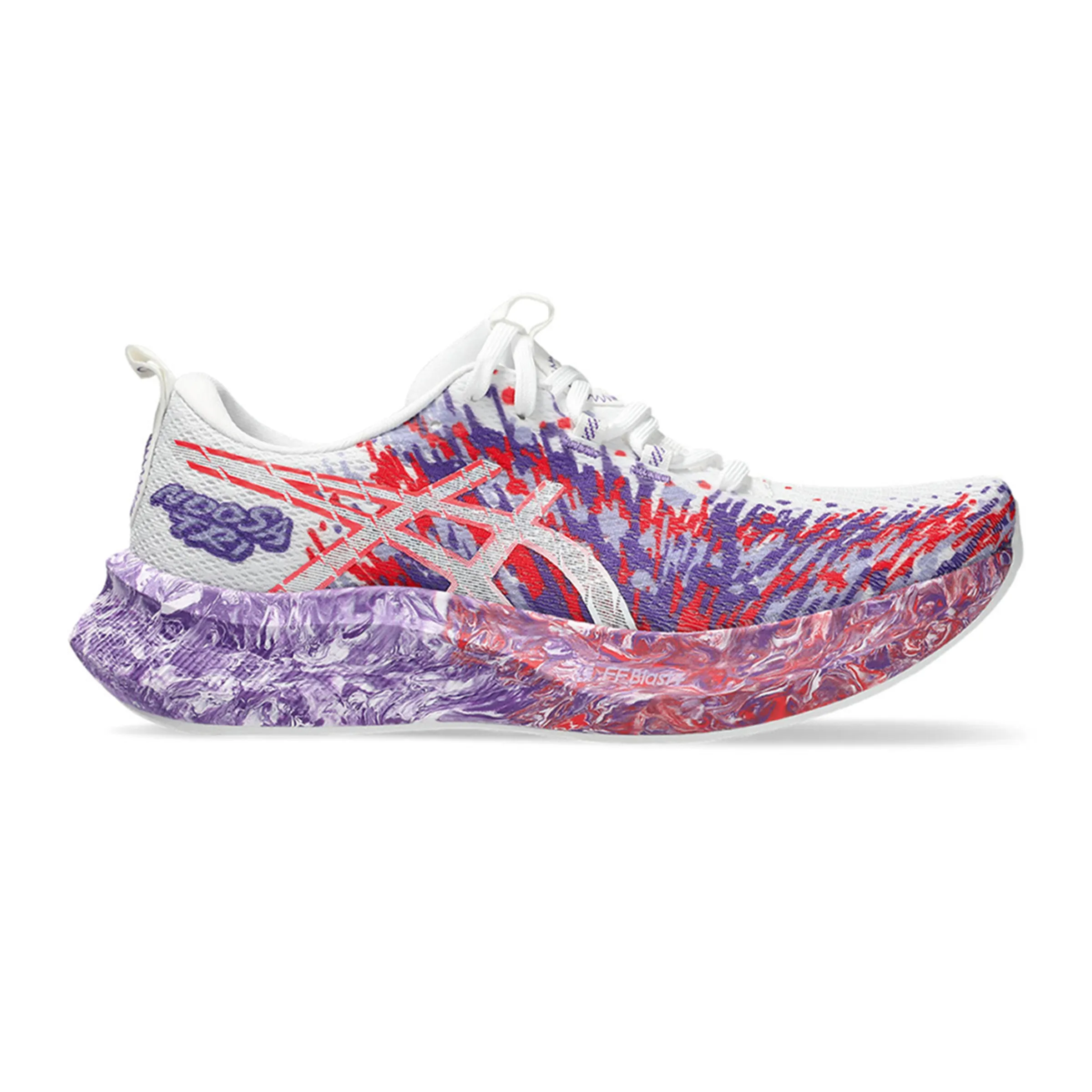 

Женские беговые кроссовки Noosa Tri 14 Asics, белый/лиловый