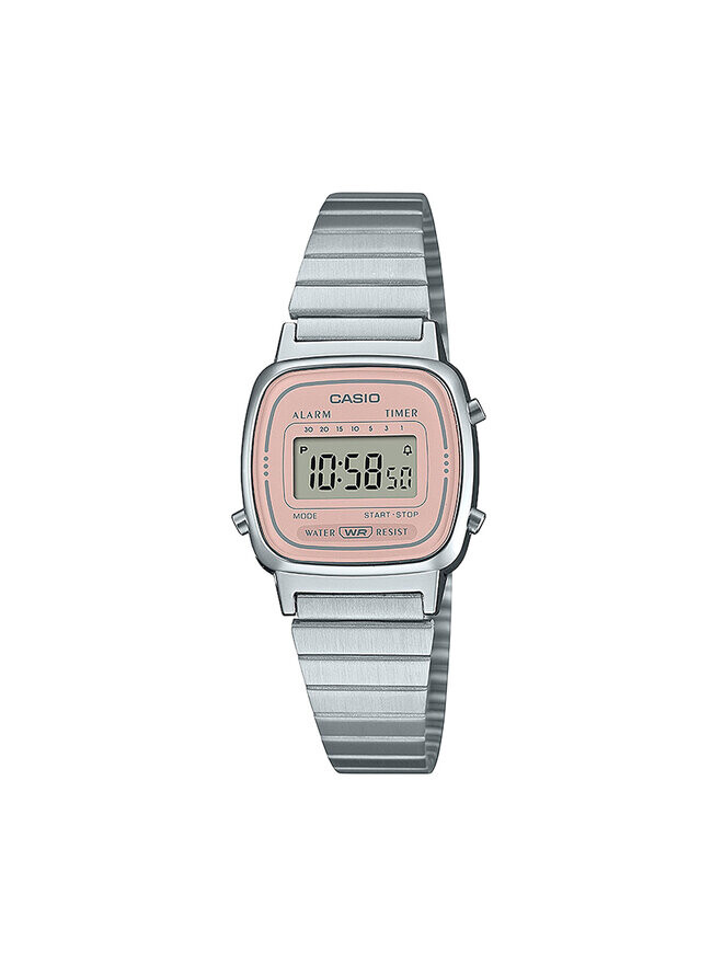 

Часы Vintage Mini LA670WEA-4A2EF Casio, розовый/серебряный