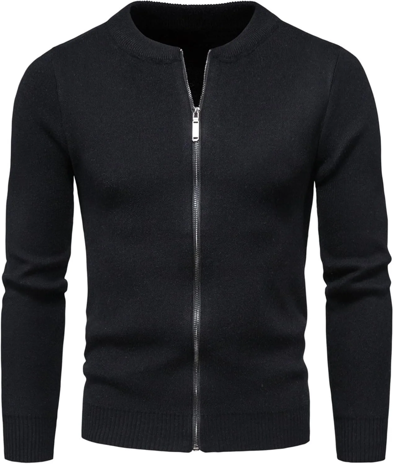 Мужской кардиган из шерстяной смеси, Slim Fit, легкий — фото 4
