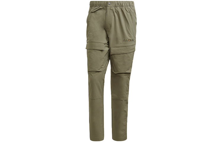 

Трикотажные спортивные штаны мужские Ruins Green Adidas