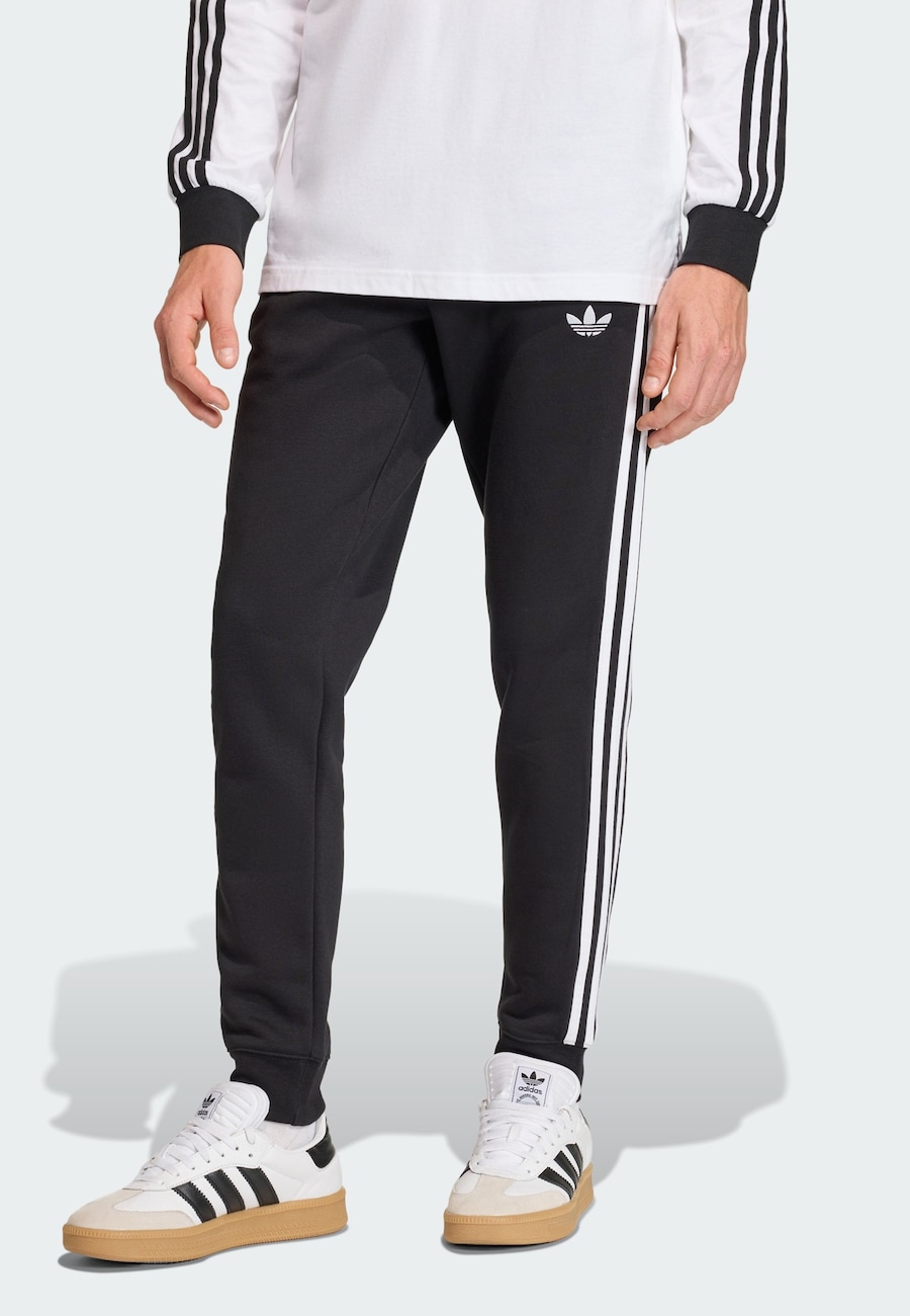 Узкие брюки ADIDAS ORIGINALS, черный — фото 2