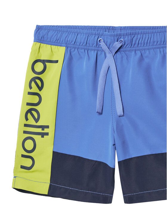 Пляжные шорты regular fit 5JD00X00S United Colors Of Benetton, синий — фото 3