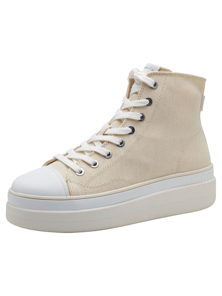 

Высокие кроссовки Tamaris, цвет ivory