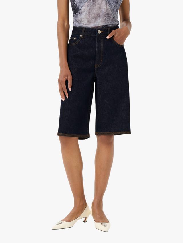 

Летние джинсовые шорты с высокой талией Gestuz, Unwashed Denim