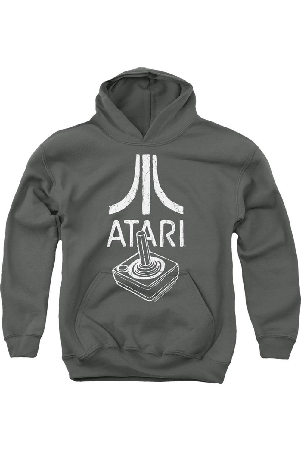 

Молодежная толстовка с логотипом джойстика Atari Gildan, Charcoal