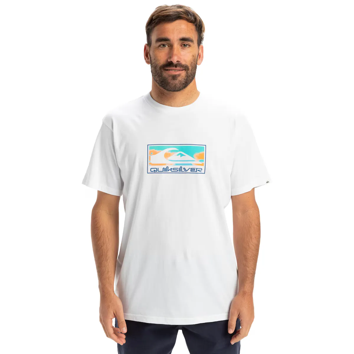

Мужская футболка Ev Gradient Box Quiksilver, белый
