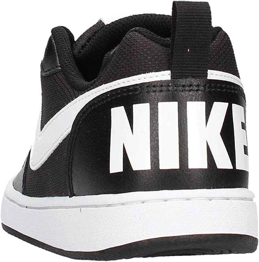 Мужские баскетбольные кроссовки Nike Court Borough Low Pe (Gs), Black White 2 — фото 3