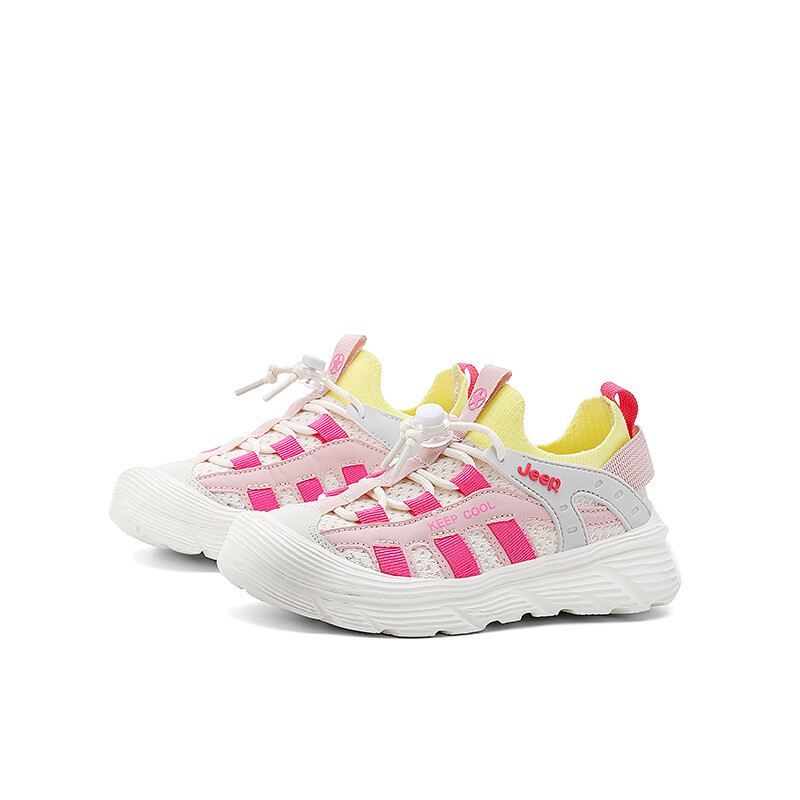Кроссовки Jeep Kids Lifestyle Shoes Kids Low-top Pink, розовый — фото 3