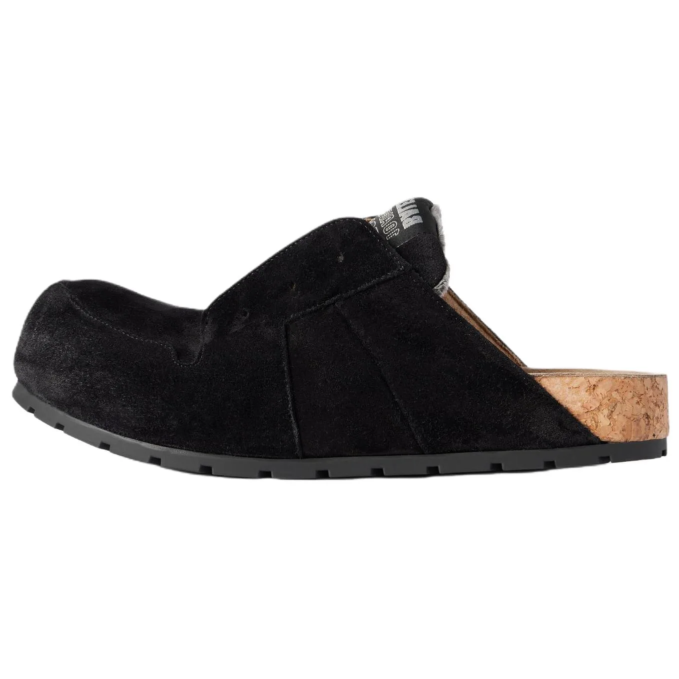 Balenciaga Мужские закрытые тапочки черные
