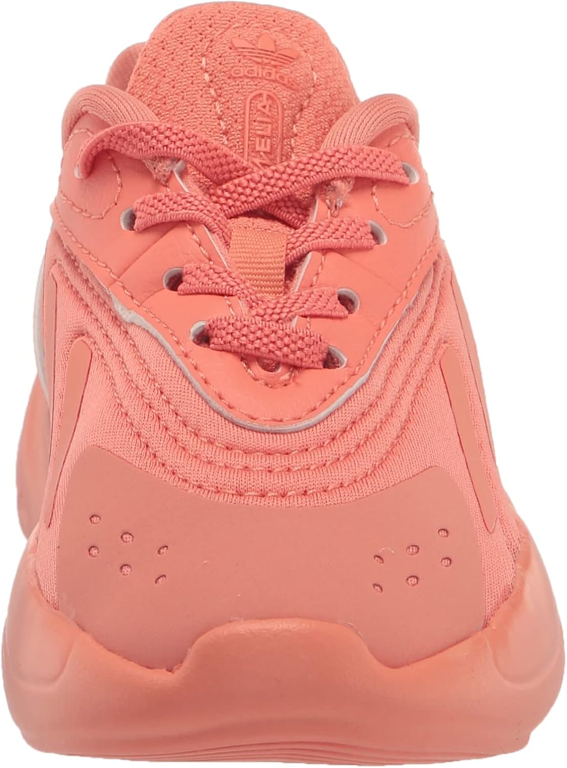 Кроссовки Adidas Ozelia для детей и взрослых, Semi Coral Fusion/Semi Coral Fusion/Semi Coral Fusion (Elastic) — фото 2