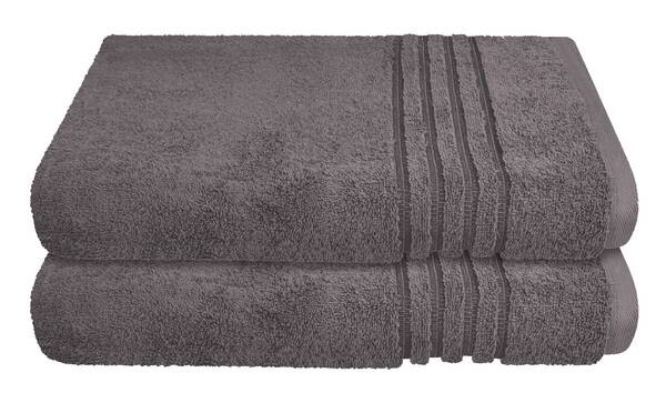 

Полотенце для душа Schiess шт Milano 2-teilig, 70x1x140 см, темно-серый