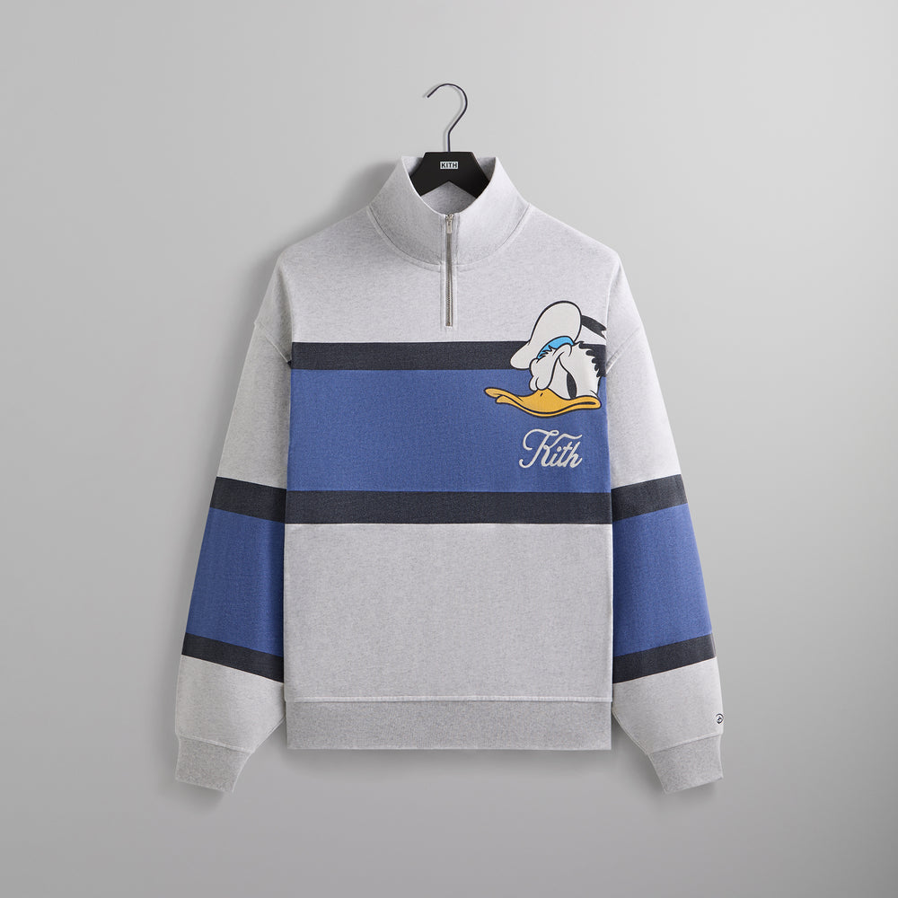

Толстовка Disney | Kith for Donald Duck Quarter Zip Fleece Wyona Sweatshirt, светло-зеленый