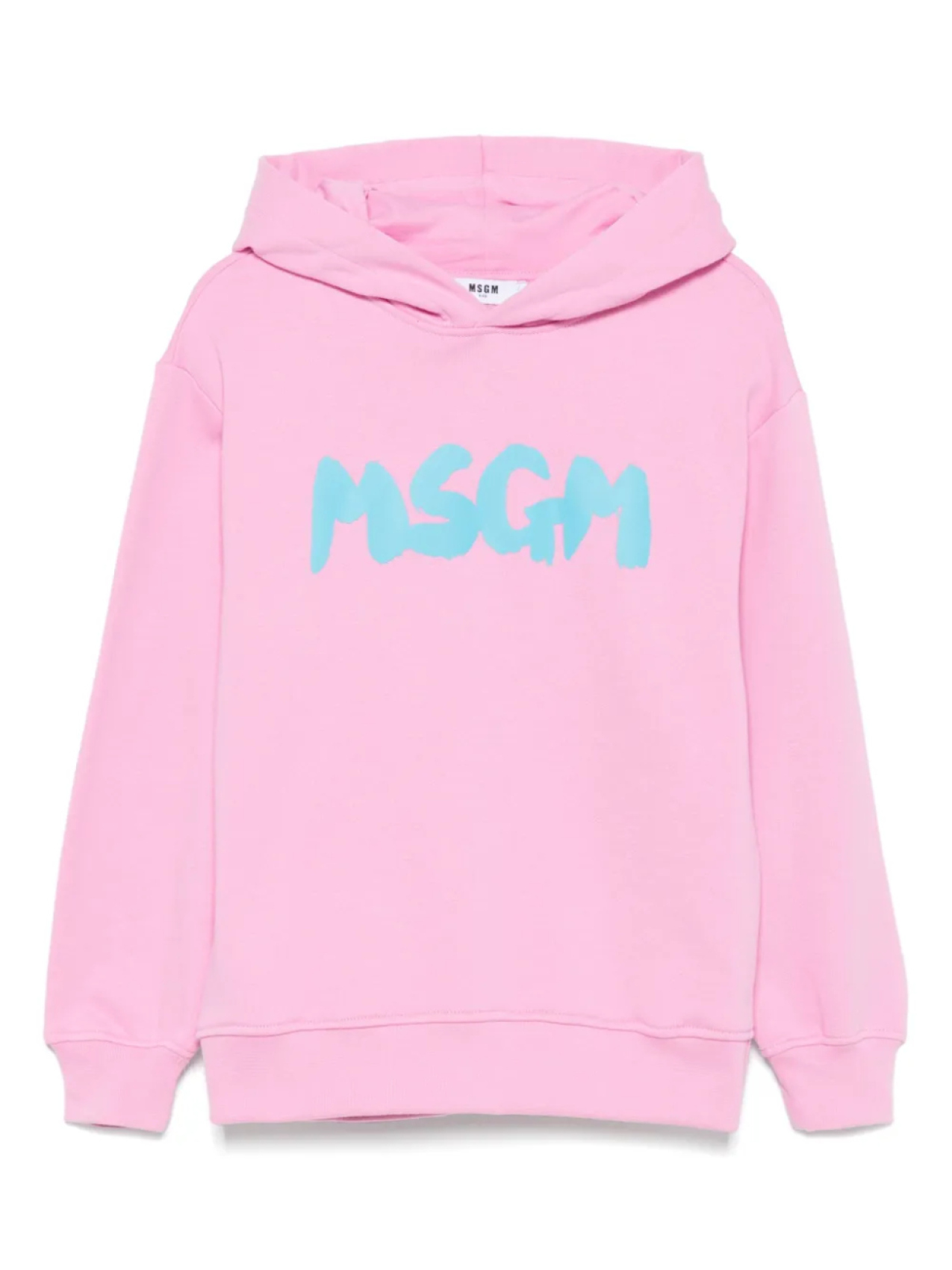 

MSGM Kids худи с логотипом, розовый
