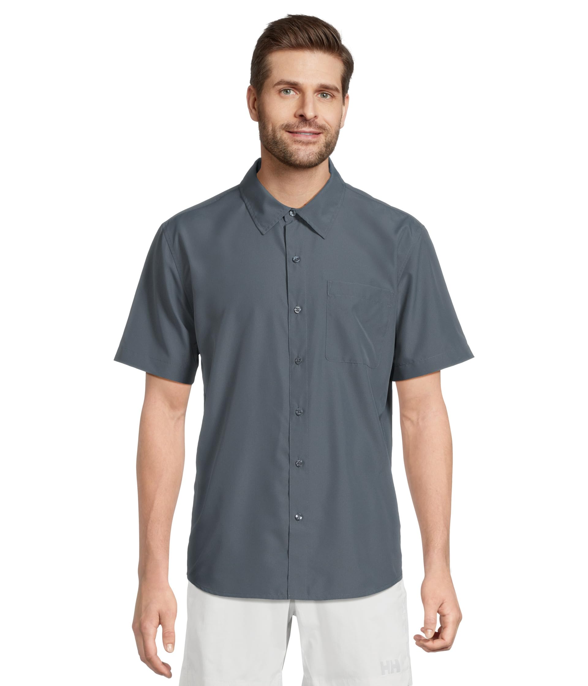 

Рубашка Marmot Airexchange Solarshield Short Sleeve Shirt, Thunderhead