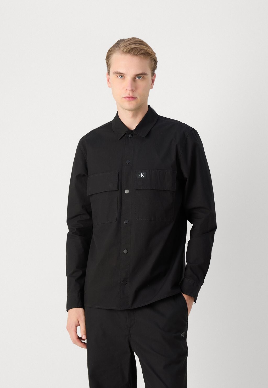 

Летняя куртка CARGO OVERSHIRT Calvin Klein Jeans, черный