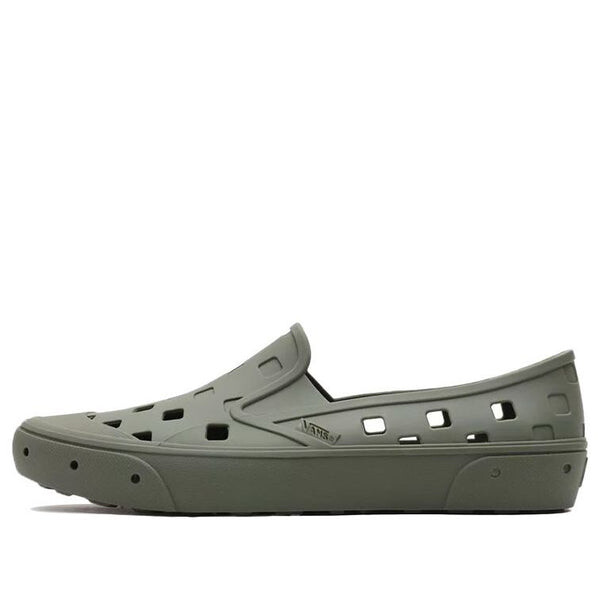 

Кроссовки trek slip-on 'grape leaf' Vans, зеленый