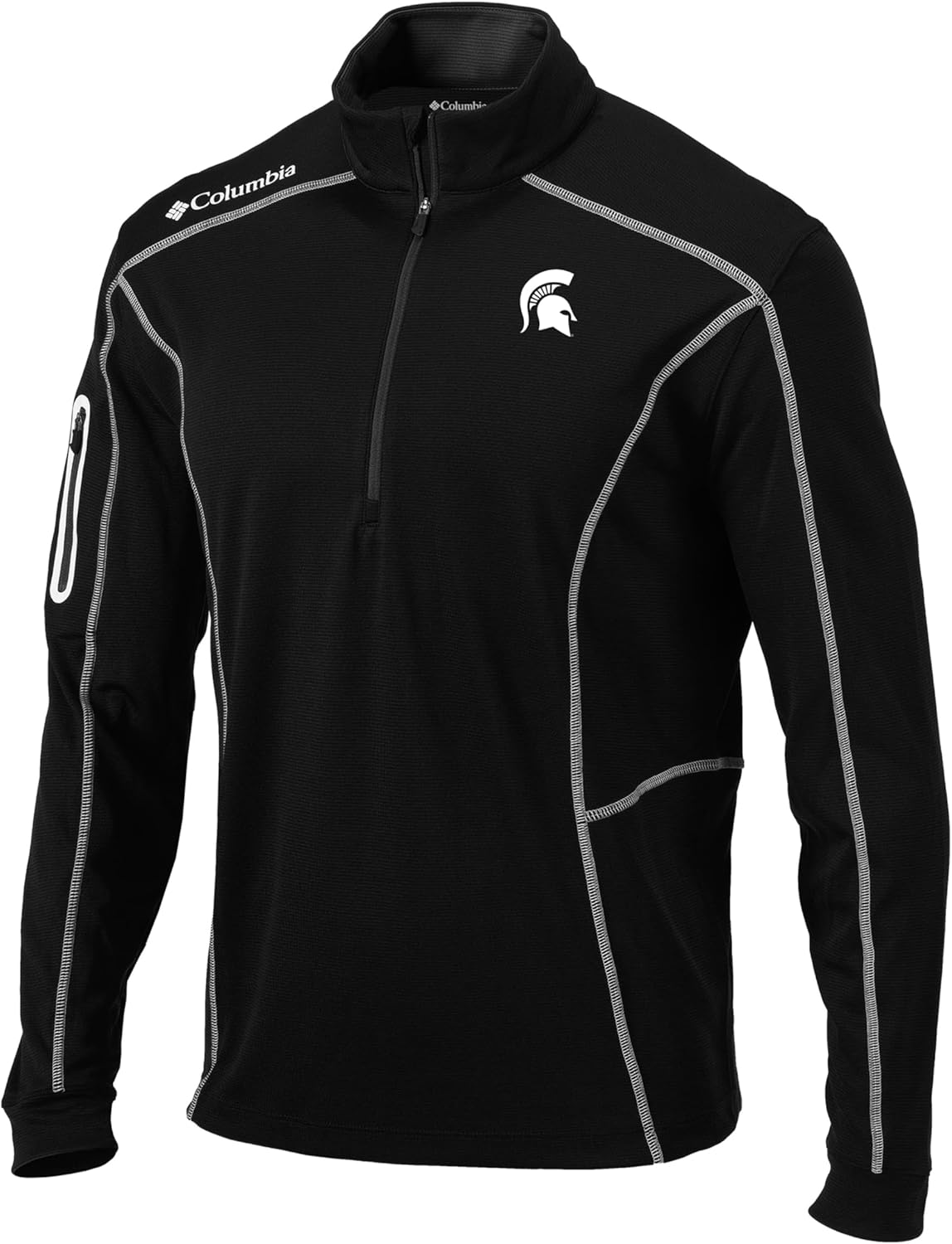 

Columbia Michigan State Univ Golf мужская толстовка Shotgun 1/4 Zip, Black, Черный, Columbia Michigan State Univ Golf мужская толстовка Shotgun 1/4 Zip, Black
