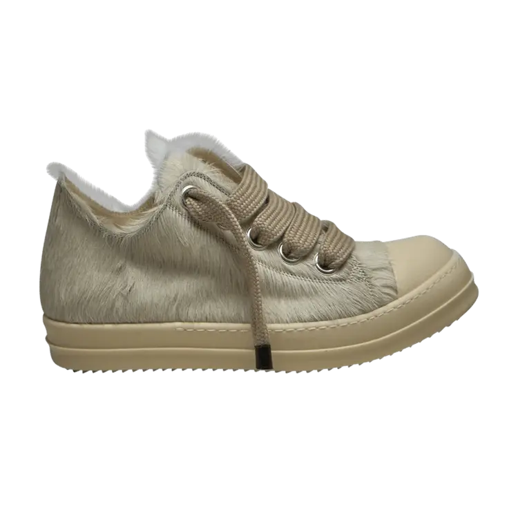 

Кроссовки Rick Owens Rick Owens Concordians Jumbo Laced Low 'Milk Fur', серый