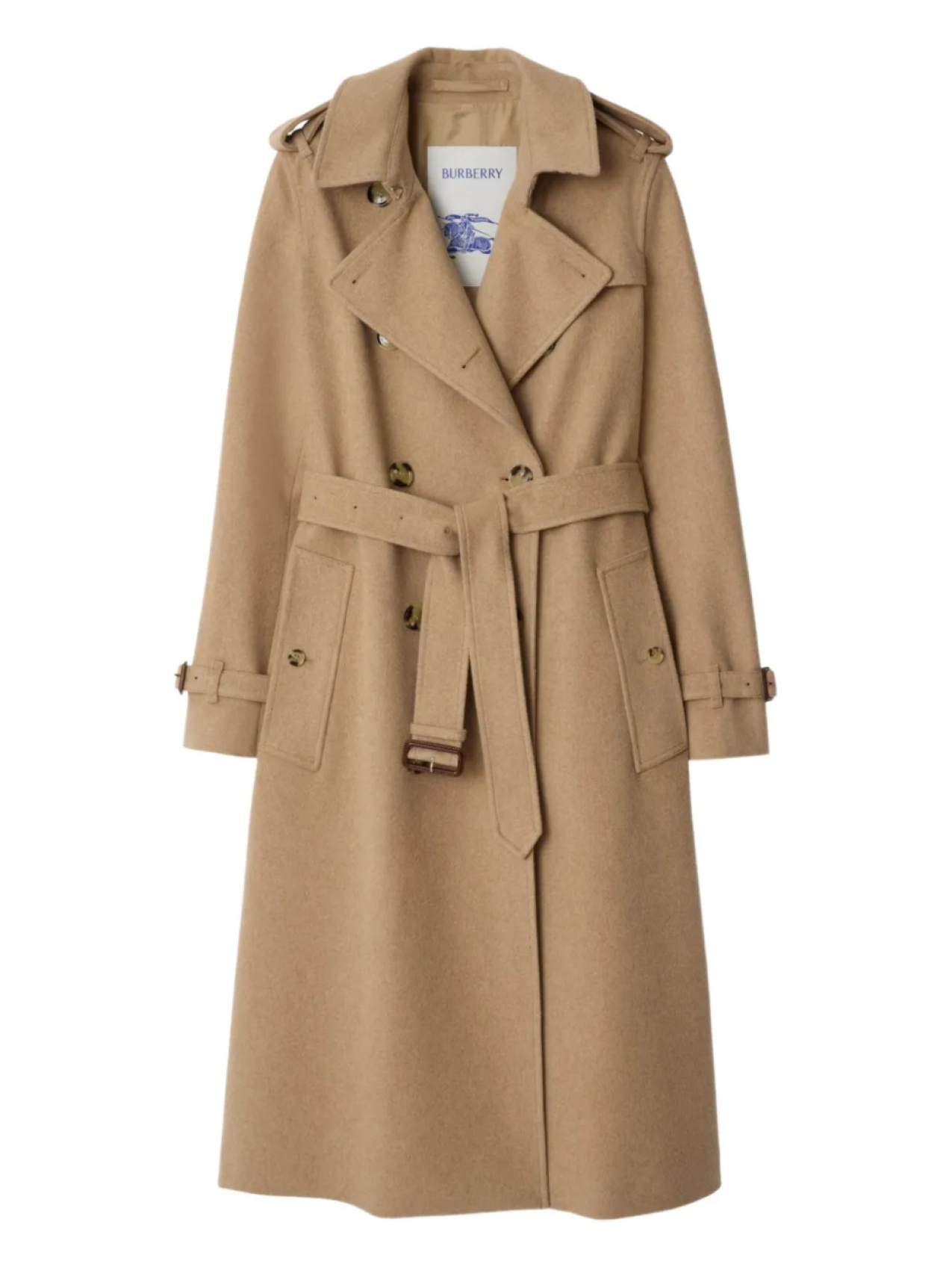 

Burberry тренч Kensington, нейтральный