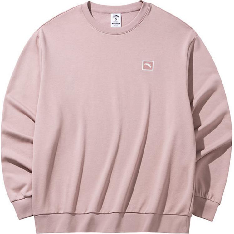 

Свитшот Anta Life Collection для женщин в цвете гибискусовый пудровый