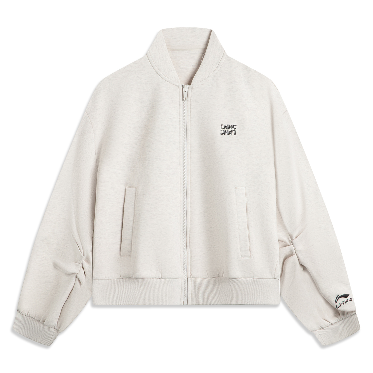 

LINING Куртка из коллекции спортивной жизни женская вересковая серая плиточная серая, Heather Gray Tile Gray