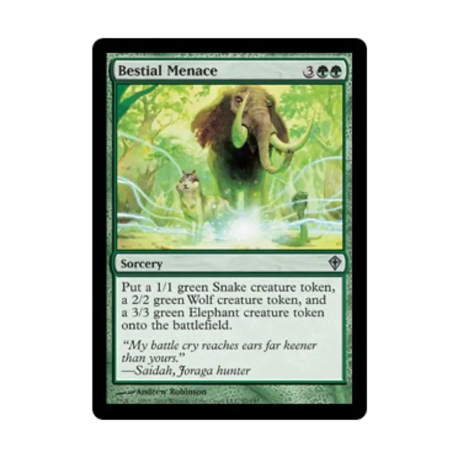 

CCG Звериная угроза (U), MTG - Worldwake