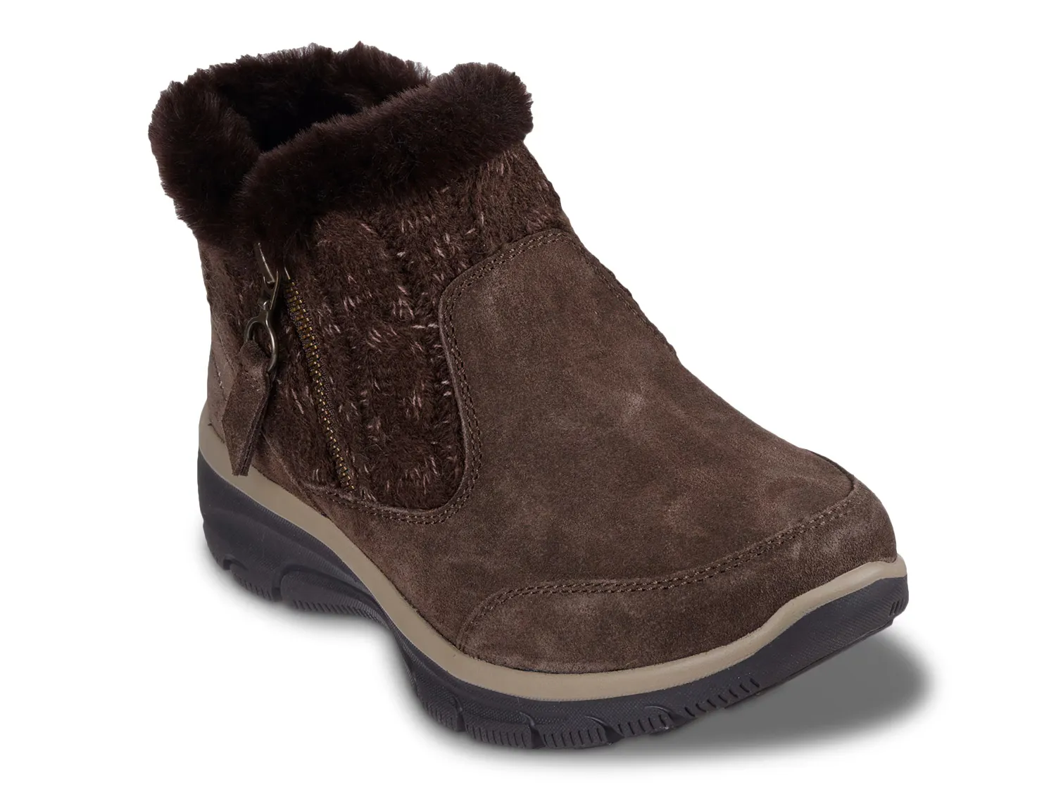 Ботильоны Relaxed Fit Easy Going Cozy Inn Bootie Skechers, темно-коричневый