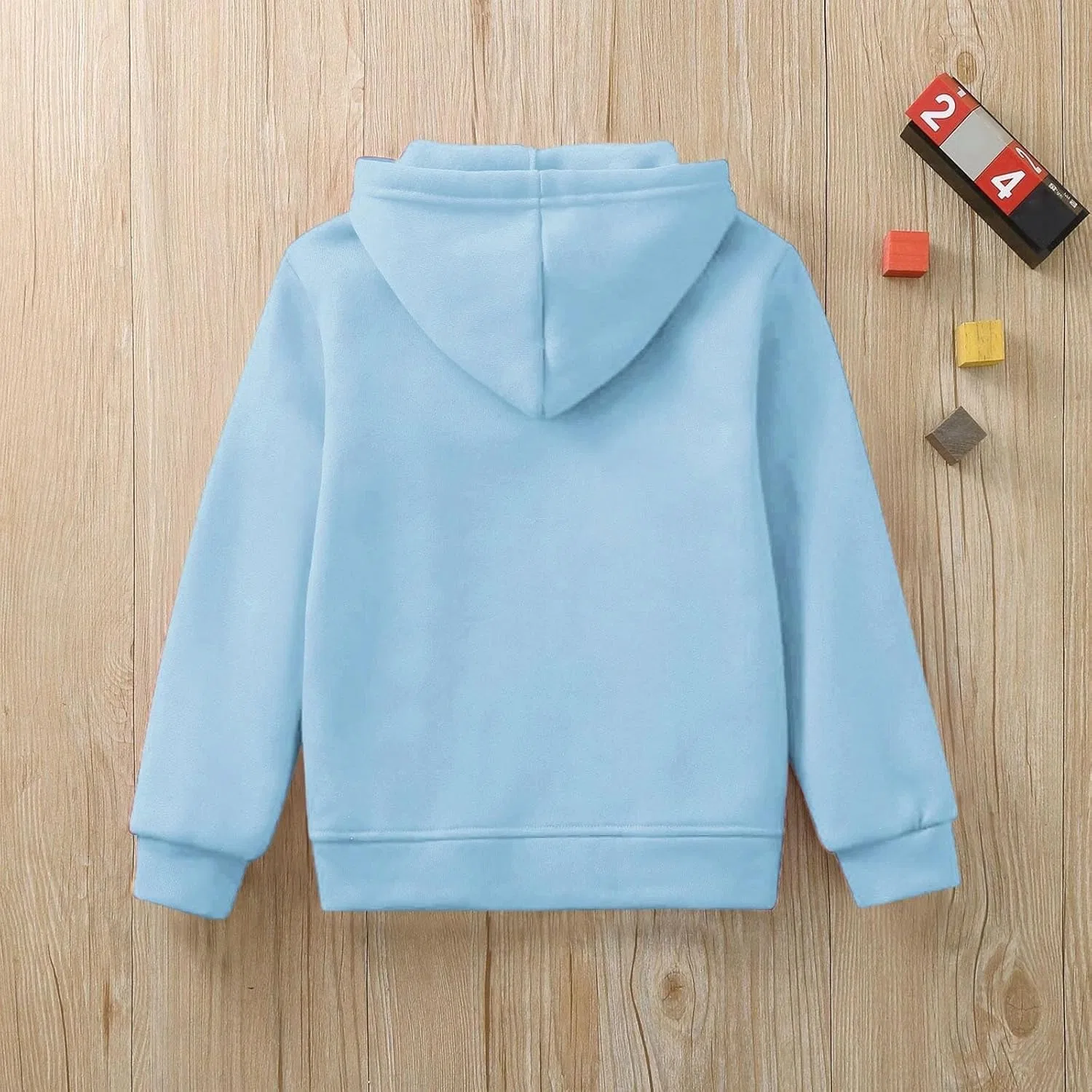 Спортивный костюм с капюшоном и брюками, Generic, Light Blue — фото 4