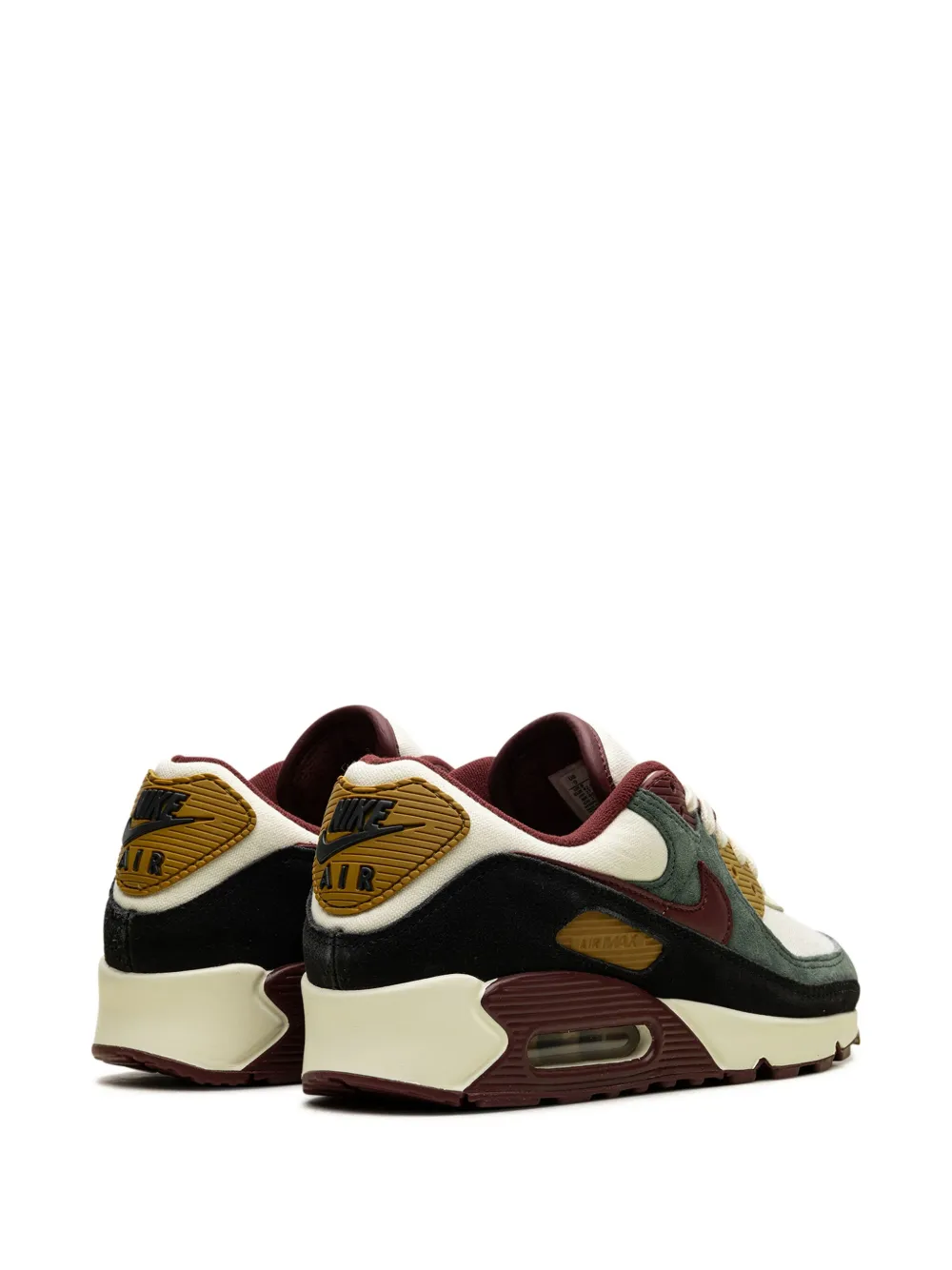 Кроссовки Air Max 90 PRM Coconut Milk/Vintage Green/Bronze Nike, белый — фото 3
